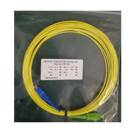 comprar Cabo de remendo simples do Lc Lc do único modo, cabo blindado do remendo da fibra ótica online manufacture