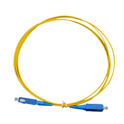 comprar Cabo de Fibra Óptica SC Simplex 9/125 SM com Comprimento de Onda de 1310 / 1550 e Diâmetro de 2.0mm online manufacture