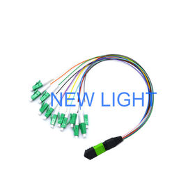 comprar Cabo do material MPO MTP do PVC/LSZH, cabo de remendo feito sob encomenda da fibra ótica do comprimento online manufacture