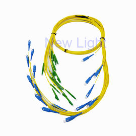 comprar Cabo de remendo simples da fibra ótica do único modo de Uniboot da fibra ótica do cabo/duplex de remendo do Lc Lc online manufacture