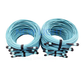 comprar Cabo do remendo de Mtp do conector da fibra de Mpo com tipo do conector da fibra do cabo de Mpo 24 online manufacture