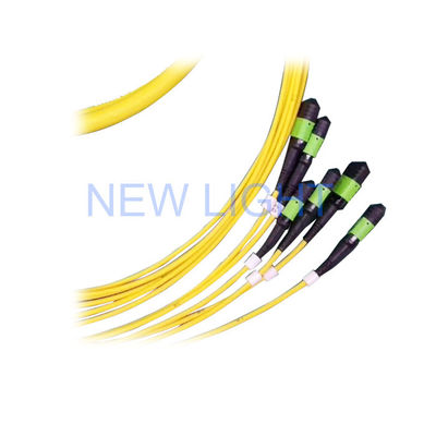 comprar G652D LSZH Cable duplex de fibra óptica de modo único MPO MTP Trunk Cable com opções de núcleo 8/12/24 online manufacture