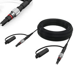 comprar Comprimento de onda 1310 impermeável do único modo G657A1 da fibra ótica do cabo de remendo IP67/Lc Lc online manufacture