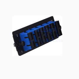 comprar Painel de remendo feito-à-medida da fibra ótica 3 placas de adaptador de LGX para o painel de remendo da montagem em rack online manufacture