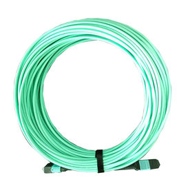 comprar 12 o laser do cabo 10Gb da fibra 50/125 OM3 MPO MTP aperfeiçoou multimodo (3m/10ft) online manufacture