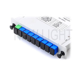 comprar Divisor de aço desencapado do Plc da fibra do tubo 1x2 da fibra 250μM com conector, fibra ótica do divisor online manufacture