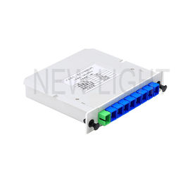 comprar Divisor da fibra ótica 8 do SC LC 1, divisor tipo cassette de pequenas perdas do PLC da fibra ótica online manufacture
