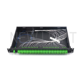 comprar O divisor ótico da entrada do ST E2000 do SC FC do LC, cremalheira montou o tipo divisor ótico de 1x32 online manufacture