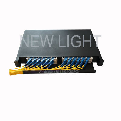 comprar 12/24 Quadro de distribuição de fibras de núcleo montado na parede com construção de aço laminado a frio para gestão de fibras interiores online manufacture