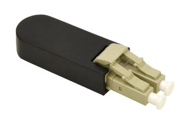 comprar Do laço de retorno frente e verso da fibra ótica do LC milímetro 62.5/125 conectores bege do LC da cor com grampo online manufacture