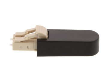 comprar De alojamento plástico multimodo do preto do laço de retorno da fibra ótica OM2 do PC do LC 50/125 online manufacture