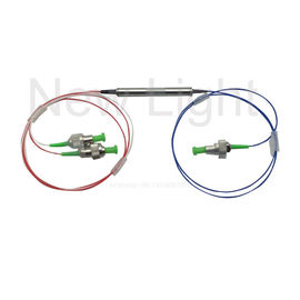 comprar 3 a UIT ótica do dispositivo de Mux Demux 100Ghz 200Ghz 1x2 DWDM dos portos canaliza online manufacture