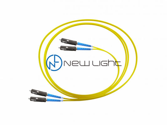 comprar Duplex MU Connector 1.25mm Mini G657A1 LSZH Jaqueta Cordão de Fibra Óptica online manufacture