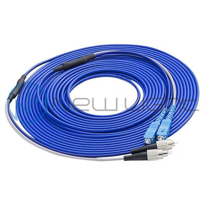 comprar Cabo de Fibra Óptica MPO/MTP de 5m OM4 com 12 Fibras, Material LSZH e Baixa Perda de Inserção online manufacture