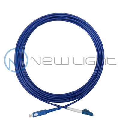 comprar SC APC para LC Cordão de empilhadeira de fibra óptica de aço metálico anti-rato com cabo blindado de núcleo G652D online manufacture