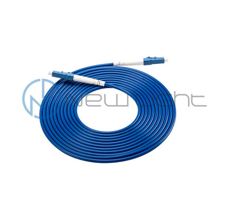 comprar LC-LC 2mm FTTH Armored Patch Cord com G657A1 Core para Conectividade de Fibra Óptica Interior online manufacture