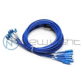 comprar 4F o único modo 9/125um ventila para fora cabo de remendo blindado de uma fibra ótica de 1 medidor online manufacture