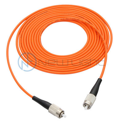 comprar 5m FC Fiber Optic Patch Cord com 62.5/125um Multimode Fiber para transmissão de banda larga online manufacture
