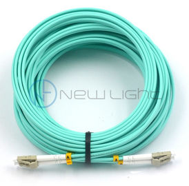 comprar Dados LC multimodo de OM4 100G cabo de remendo de fibra ótica de 50 medidores online manufacture