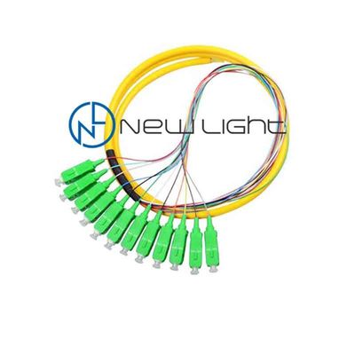 comprar cabo de fibra ótica OS2 amarelo simples de 2m 7ft LC UPC online manufacture