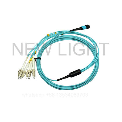 comprar Fêmea do revestimento de PVC 12F ao cabo do homem 3.5mm OM3 OM4 MPO MTP online manufacture