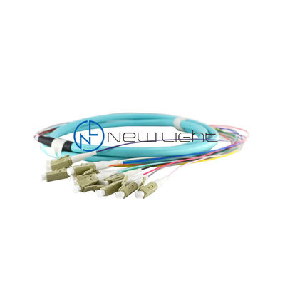 comprar Cabo de remendo da fibra ótica de SC/PC 0.9mm 12core Om3 Om4 online manufacture