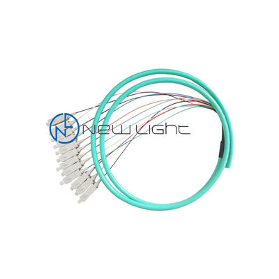 comprar 12 núcleo Multimode Fibra Óptica Pigtail com 0,9 mm de diâmetro para transmissão de dados de alta velocidade online manufacture