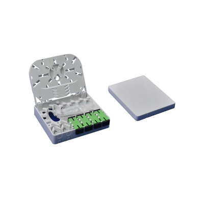 comprar Caixa terminal 4core Ftth da fibra ótica Rackmount do ABS/caixa de distribuição ótica online manufacture