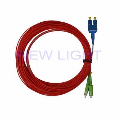 comprar LSZH 3M Multimode Duplex Fibra Ótica Patch Cable SC/LC para LC comprimento personalizável online manufacture
