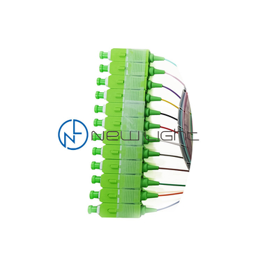 comprar SC da cor 1M Fiber Optic Pigtail de LSZH 12/E2000/fibra ótica de FC/ST cauda online manufacture