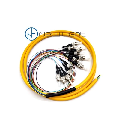 comprar Cabo de fibra ótica 1m LSZH 0.9mm FC UPC do único modo/costa do APC 12 online manufacture