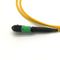 Comprimento personalizado do cabo de remendo do único modo do cabo G657A1 LSZH 3,0 do núcleo MPO MTP de USCOME 24