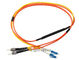 O cabo de remendo da fibra do único modo datilografa (MCP) G652D que condiciona OM1 multimodo 62.5/125