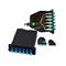 Conector de pequenas perdas de Mpo Mtp da inserção da fibra OS2 24 e de duplex do LC gaveta da fibra do adaptador
