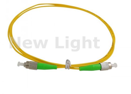 Cabo de Fibra Óptica Patch Cord FC-FC Conector APC Polimento Diâmetro 2.0mm Transmissão de Dados de Alta Velocidade