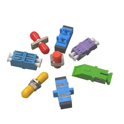 SC simplex Multimodo Adaptador de Fibra Óptica Single conductor de plástico