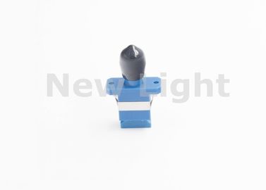 SC plástico azul/do preto cor da fibra ótica do adaptador da manutenção programada SX do híbrido ao adaptador da fibra do ST