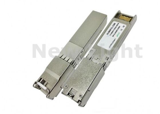 Taxa de transferência de dados 10G 80KM Distância de transmissão 1490/1550nm comprimento de onda Módulo SFP+ Transceptor de fibra óptica com conector LC