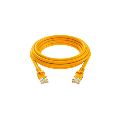 Cable de rede Cat5e Dobro blindagem revestida de ouro com 100% de teste de continuidade RJ45