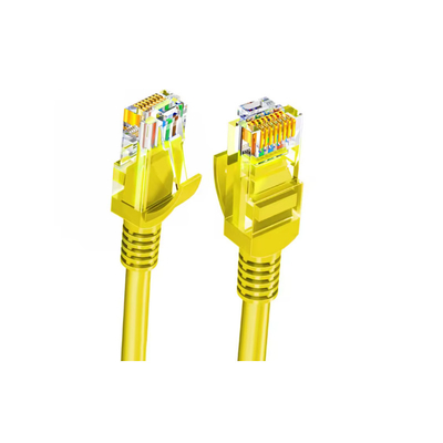 Cat6a Duplo blindagem UTP Cordão de rede 25AWG Cat6 Condutor de cobre nu revestido de ouro