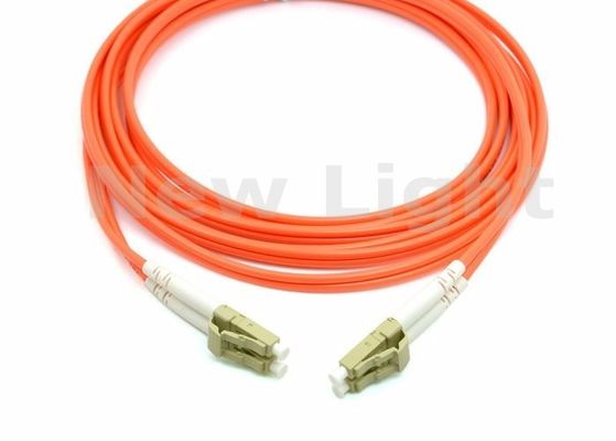 Cable de parche de fibra óptica duplex LC LC Multimodo de 2,0 mm de diâmetro para rede