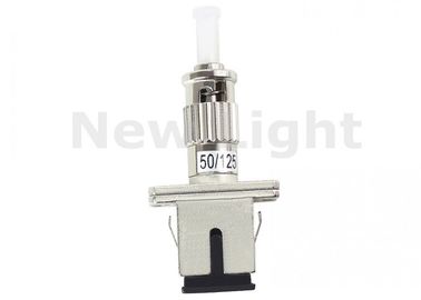 Bom ST da reusabilidade ao adaptador da fibra do SC, adaptador do acoplamento de flange com tampa quadrada do metal
