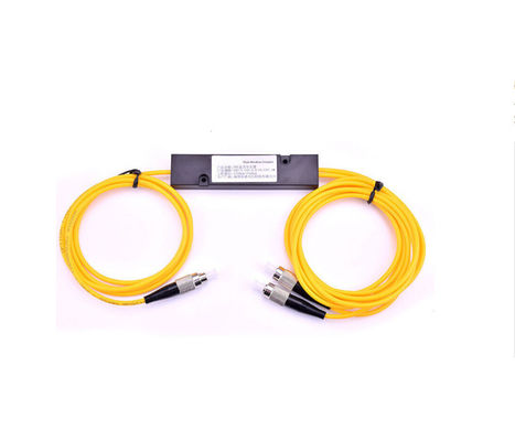 1x2 PLC Splitter durável Mini FC/UPC Fibra Óptica Coupler Splitter com 5 anos de garantia para caixa de distribuição