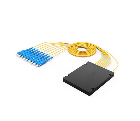 Splitter de fibra óptica de modo único 1x32 com conector SC PC para redes FTTH