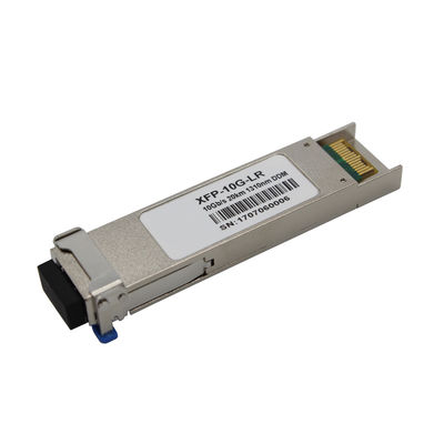 Transceptor de fibra óptica XFP-10G-LR 10Gb/s Monomodo com distância de 20KM e 3 anos de garantia