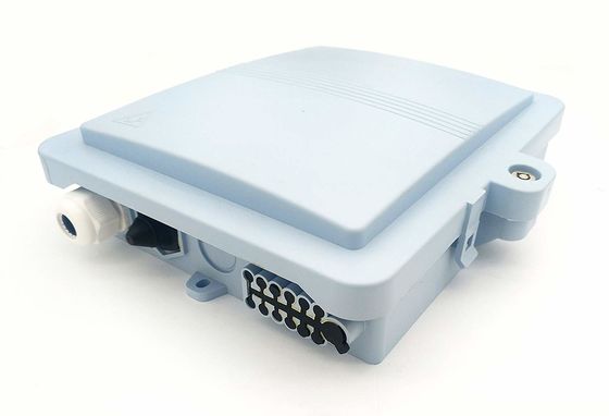 Caixa de Terminação de Fibra Impermeável Dura IP67 com Divisor SC/UPC 1 X 16 e Material de PC para Redes FTTH