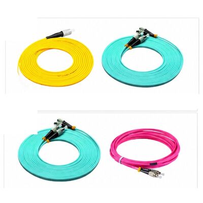 12 Fibra Óptica Pigtail com Perda de Inserção de 0,20dB e Perda de Retorno de 50dB para Fusão em Massa e Terminação ODF