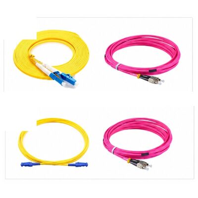 SC UPC Pigtail de fibra óptica com fibra G652D OS2 e diâmetro LSZH de 2,0 mm para FTTH ODN
