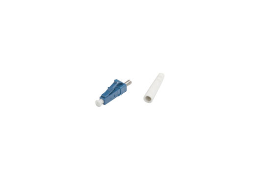 Conector de Fibra Óptica LC Monomodo de 2.0mm com Perda de Inserção de 0.3dB na Cor Azul