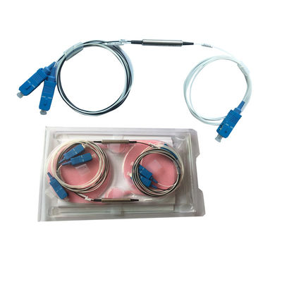 Baixa perda de inserção FWDM WDM de fibra óptica com ampla gama de comprimentos de onda e alto isolamento do canal